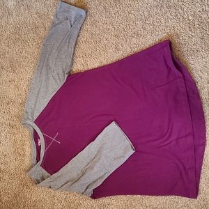 Athletic works purple tshirt